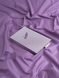 Простыня сатин Colors of life / Виолет