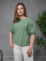 Женская футболка Ф-11 / Зеленый