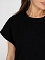 Женская футболка Секвенция Черная