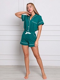 Женская пижама П-81 Зеленая