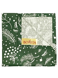 Полотенце кухонное Bonita Новогоднее Зеленое